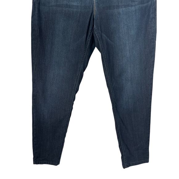 Democracy Ab Technology Jeans Womens Size 14 Faded Indigo Skinny Ankle Stretch - Picture 3 of 12